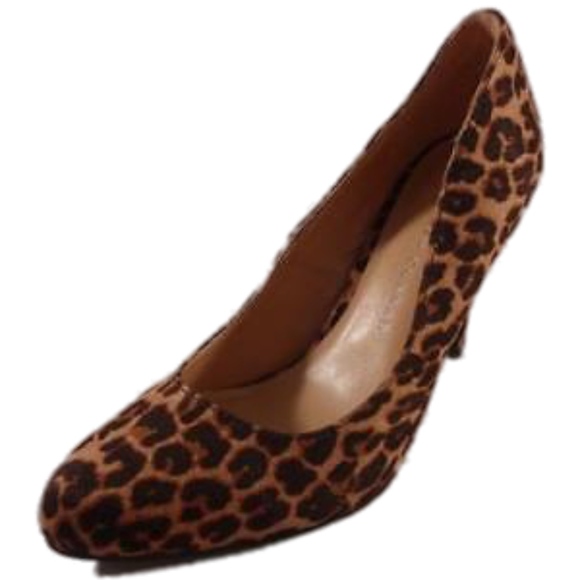 LC Lauren Conrad Leopard High Heel Shoes NWT - Picture 6 of 7